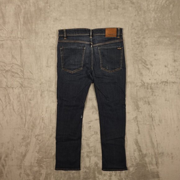 Volcom jeans Solver modern straight men's 34 blue denim - Picture 10 of 14